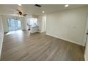 Bright and airy living room with new flooring and lots of natural light at 3813 42Nd W St # 37, Bradenton, FL 34205