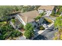 Beautiful aerial view of a townhome community, showcasing the complex, landscaping, nearby streets, and neighborhood at 6706 Fairway Gardens Dr # 6706, Bradenton, FL 34203