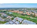 Aerial view showing condo location in golf community at 4202 Caddie E Dr # 202, Bradenton, FL 34203