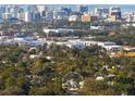 Aerial view of a house in a residential neighborhood near the city at 2511 Prospect St, Sarasota, FL 34239