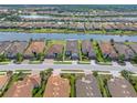 Bird's eye view of single Gathering home in a residential community at 5361 Salcano St, Sarasota, FL 34238