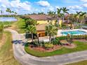 Community pool and golf course view at 7149 River Hammock Dr # 101, Bradenton, FL 34212