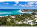 Beachfront property with expansive ocean views and homes at 1067 Westway Dr, Sarasota, FL 34236