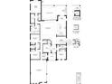 Detailed floor plan showcasing the layout of the home's multiple rooms and living spaces at 300 Blue Pearl Ct, Sarasota, FL 34240