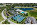 Community features tennis courts, pool, and clubhouse at 2061 Willow Hammock Cir # 204, Punta Gorda, FL 33983