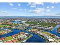 Aerial view showing the property's location within a larger waterfront community at 2002 Bal Harbor Blvd # 1822, Punta Gorda, FL 33950