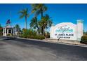 Gated entrance to Newport Condominiums, St. James Place at 175 Kings Hwy # 738, Punta Gorda, FL 33983