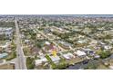 Aerial view showcasing the home's location within a residential neighborhood at 3112 Magnolia Way, Punta Gorda, FL 33950