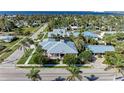 Property view from above showcasing the home and surroundings at 668 W Olympia Ave, Punta Gorda, FL 33950