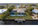 House with pool and private dock on the waterfront at 193 Beeney Se Rd, Port Charlotte, FL 33952
