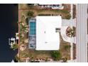 Bird's-eye view of property and pool at 760 Bal Harbor Blvd, Punta Gorda, FL 33950