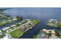 Property situated on a waterfront lot with canal access at 258 Beeney Se Rd, Port Charlotte, FL 33952