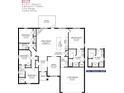 2117 sq ft, 4 bed, 3 bath, 2 car garage home floorplan at 163 Cory St, Port Charlotte, FL 33953