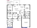 Four-bedroom, two-bath home with a two-car garage and vaulted ceiling at 4063 Conestoga St, Port Charlotte, FL 33948