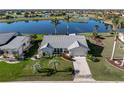 Single-Gathering home on a golf course with a lake view at 3749 Bordeaux Dr, Punta Gorda, FL 33950