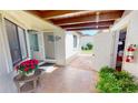 Ground level access to private courtyard and storage area at 3830 Bal Harbor Blvd # 5, Punta Gorda, FL 33950