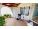 Inviting entryway with tiled floor and terracotta pot at 3830 Bal Harbor Blvd # 5, Punta Gorda, FL 33950