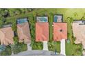 Aerial view showing home's location in a community with pools at 13147 Preserve Ct, Port Charlotte, FL 33953