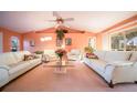 Spacious living room featuring a high ceiling and neutral color palette at 7233 N Plum Tree, Punta Gorda, FL 33955