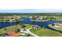 Luxury waterfront community with upscale homes and canals at 17138 Anthem Ln, Punta Gorda, FL 33955