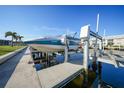 Private boat slip for condo residents at 311 Garvin St # 207B, Punta Gorda, FL 33950