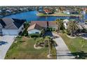 Property view showcasing waterfront location and neighborhood at 716 Monaco Dr, Punta Gorda, FL 33950