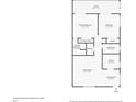 Two-bedroom condo floor plan, including living room, kitchen, and two bathrooms at 1 Quails Run Blvd # 5, Englewood, FL 34223