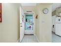 Interior view of condo's entry and screen door at 5725 Greenwood Ave # 6204, North Port, FL 34287
