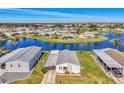 Mobile home community with lakefront properties at 812 Seabrooke Dr, Englewood, FL 34223