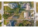 Aerial view showcasing the home's location and neighborhood at 7329 Mamouth St, Englewood, FL 34224