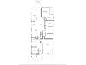 Two-story home floor plan, 3-4 bedrooms, 2-3 bathrooms, garage, and covered patio at 9713 Royce Dr, Tampa, FL 33626