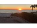 Oceanfront view at sunset at 14900 Gulf Blvd # 113, Madeira Beach, FL 33708