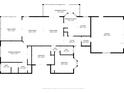 Detailed floor plan showcasing a spacious layout with multiple bedrooms, bathrooms, and living areas at 704 Harrington Lake S Dr # 6, Venice, FL 34293