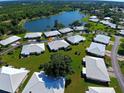 Aerial view showing the location of the property within a community at 3117 Heron Shores Dr, Venice, FL 34293