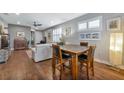 Casual dining area with a wood table and four chairs at 13836 Alafaya St, Venice, FL 34293