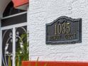 Address marker for 1035 Beckley Circle at 1035 Beckley Cir, Venice, FL 34292