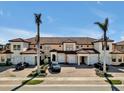 Aerial view of townhome community near water at 23108 Banbury Way # 202, Venice, FL 34293