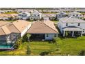 Community of homes, showcasing a variety of architectural styles and lush landscaping at 17953 Grand Prosperity Dr, Venice, FL 34293