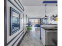 Modern kitchen with stainless steel appliances and marble countertops at 16700 Gulf Blvd # 625, North Redington Beach, FL 33708