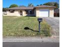 House with a mailbox and well-maintained lawn at 2587 Blackwood Cir, Clearwater, FL 33763