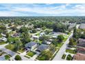 Aerial view of a neighborhood with houses and streets at 8115 61St N St, Pinellas Park, FL 33781