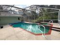 Relaxing screened pool and spa, perfect for entertaining at 6826 San Jose Loop, New Port Richey, FL 34655