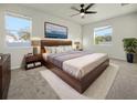 Spacious main bedroom with large bed and plenty of natural light at 3105 46Th E St, Palmetto, FL 34221