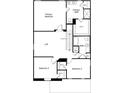 Second floor plan with primary bedroom, two additional bedrooms, and a loft at 10366 Honeysuckle Vine Cir, Riverview, FL 33578