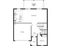 Open floor plan featuring a kitchen, great room, and bedroom 5 at 11033 Gamma Grass Cv, Parrish, FL 34219
