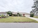 Attractive brick home with well-maintained lawn at 5465 Chestnut Ridge Rd, Dade City, FL 33523