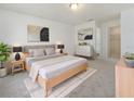 Large main bedroom with ample closet space and neutral decor at 5220 Lords Ave, Sarasota, FL 34231