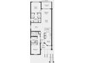 Detailed floor plan featuring a primary suite, study, kitchen, dining area, and screened lanai at 23819 Collina Way # 011101, Port Charlotte, FL 33980