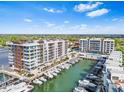 Modern condo community offering waterfront living and private boat docks at 920 N Osceola Ave # 604, Clearwater, FL 33755