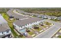 Aerial view of townhouses, showcasing community and location at 5406 Tripoli Dr, Palmetto, FL 34221